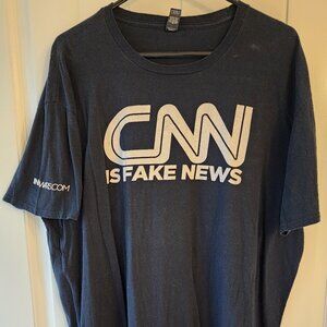 INFOWARS - CNN Is Fake News T-Shirt